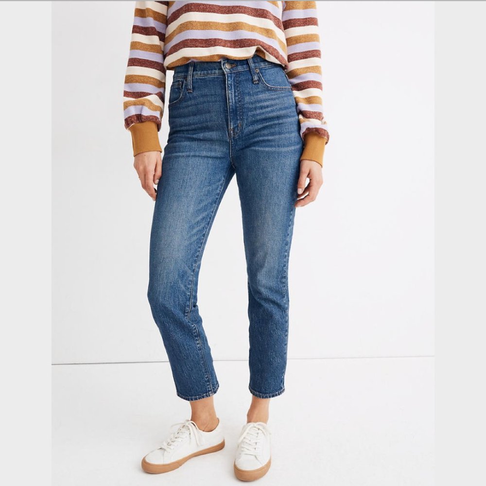 NWT 31R Madewell Classic Straight Leg (Coldbrook)
